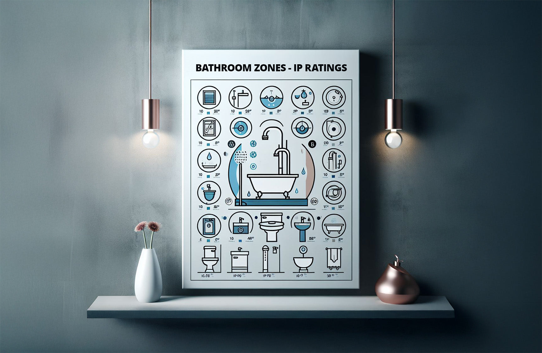 Understanding IP Ratings: A Guide for Your Bathroom Electrical Appliances