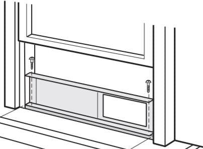 Portable Air Conditioning Window Kit
