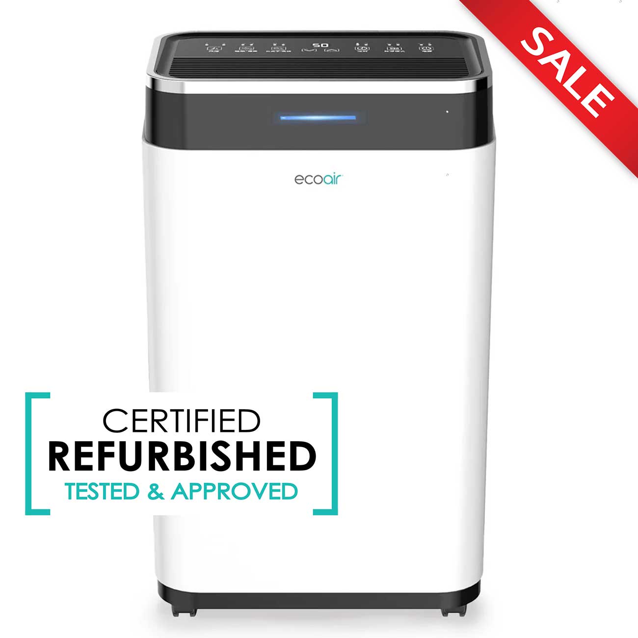 DC18 MK2 Dehumidifier 18L/Day , Digital Hygrometer Display, Carbon Filter 6.5L Tank - Certified Refurbished - Good