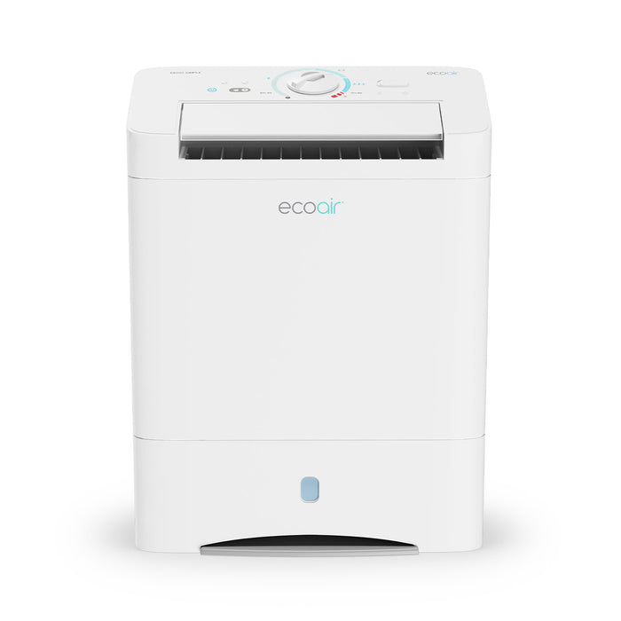 EcoAir DD3 Simple Desiccant Dehumidifier 10L/Day - Rotary Dial, Antibacterial Silver Nano Filter