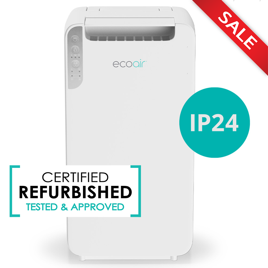 Piccola Desiccant Dehumidifier 5L/Day Wall Mount / Free Standing IP24 Antibacterial Filter Home Garage Basement Bathroom Boat  - Like New