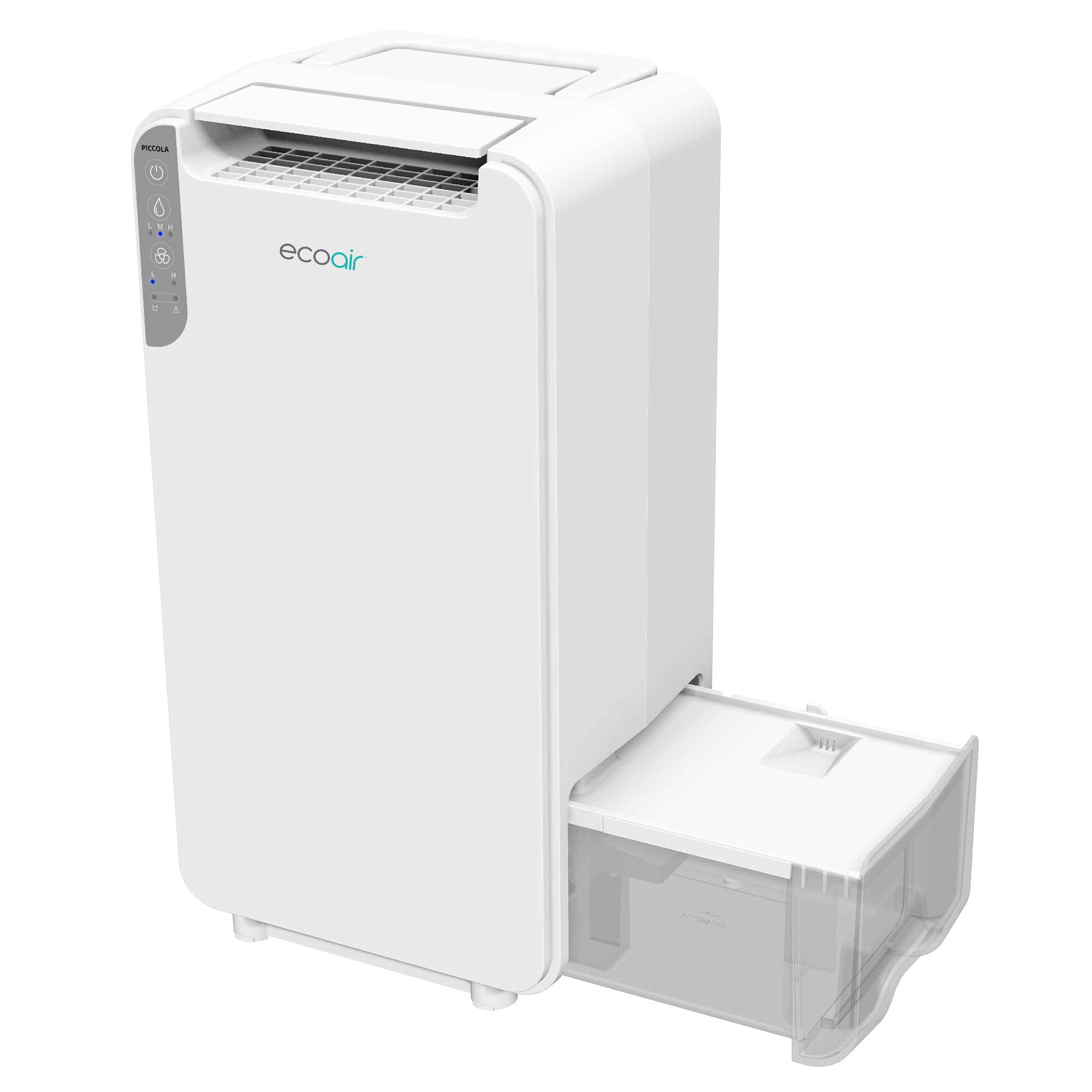 Piccola Desiccant Dehumidifier 5L/Day Wall Mount / Free Standing IP24 Antibacterial Filter Home Garage Basement Bathroom Boat  - Like New