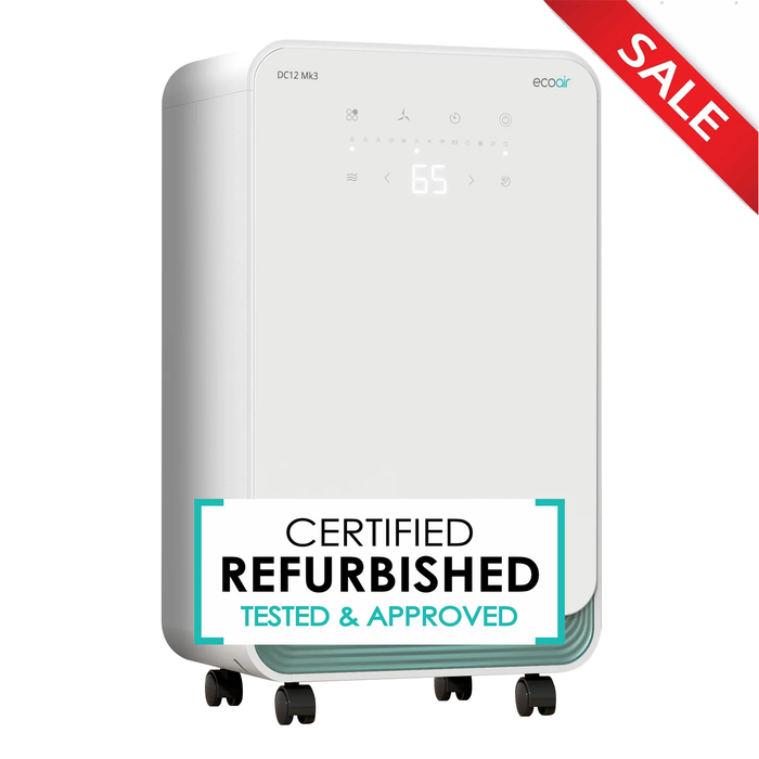 DC12 MK3 Compressor Dehumidifier 12L/day - Certified Refurbished - Good