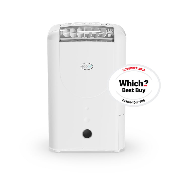 DD1 Classic MK6 Desiccant Dehumidifier 7.5L/Day Grey - Electronic Control, Ioniser, Antibacterial Filter