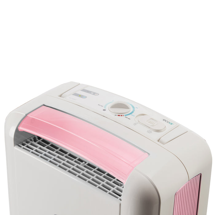 DD1 Simple MK3 Desiccant Dehumidifier 7.5L per day - Pink - Certified Refurbished - Good