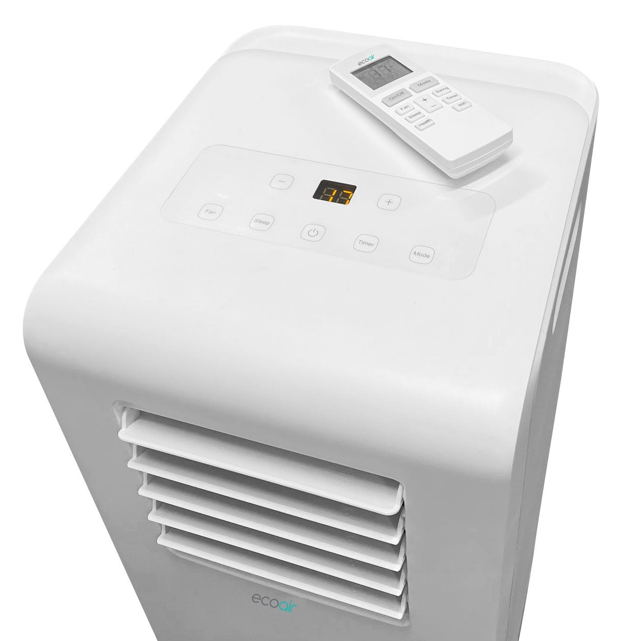 Portable Air Conditioning Class A Energy | 5-in1 Air Conditioning, Dehumidifier, Fan, Sleep Mode & WIFI | FREE Window Seal Kit | 9000 BTU Crystal MK2 - Good
